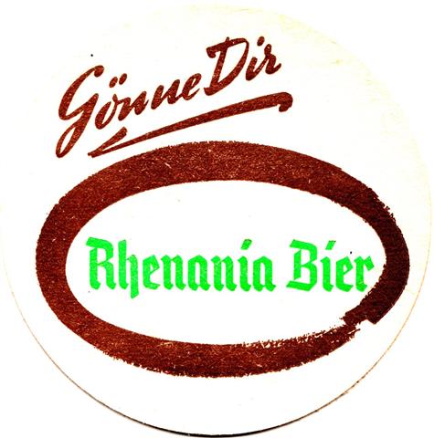 krefeld kr-nw rhenania g�nne dir 1a (rund215-ovaler rahmen-braungr�n)